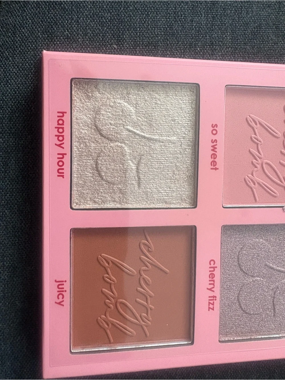 Ciaté London Cherry Bomb Blush & Highlighter Palette - Pink/Red